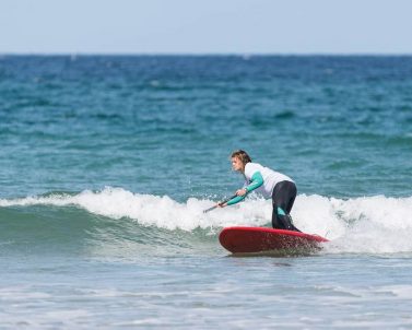 Tina Beresfoot women's SUP winner